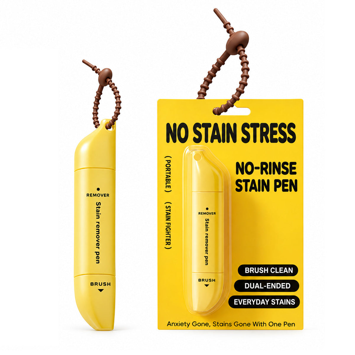 🏆Portable Dual-Head Stain Remover Pen