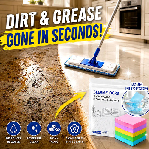 Multi-Floor Cleaning Sheets (Clean / Polish / Brighten / Scent)