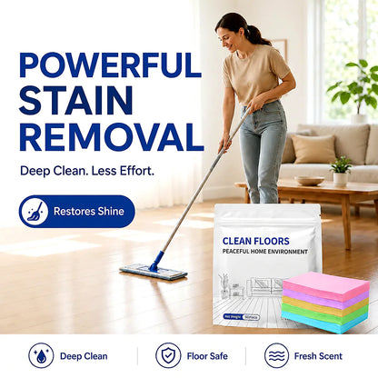Multi-Floor Cleaning Sheets (Clean / Polish / Brighten / Scent)