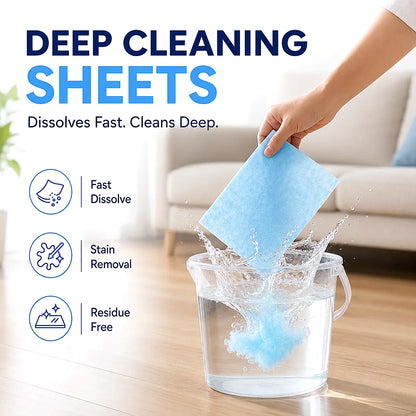 Multi-Floor Cleaning Sheets (Clean / Polish / Brighten / Scent)