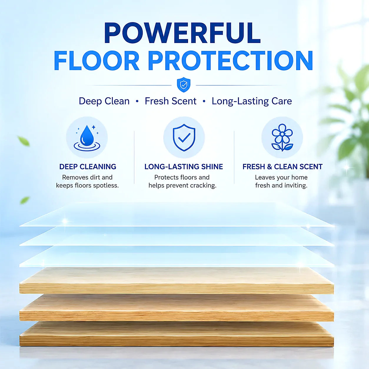 Multi-Floor Cleaning Sheets (Clean / Polish / Brighten / Scent)