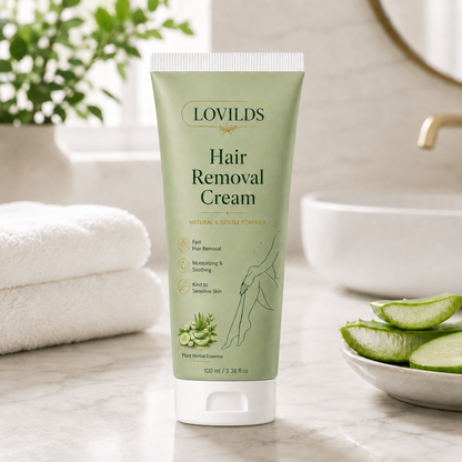Lumivona | LOVILDS Painless Depilatory Cream – No Razor Bumps, No Harsh Odor