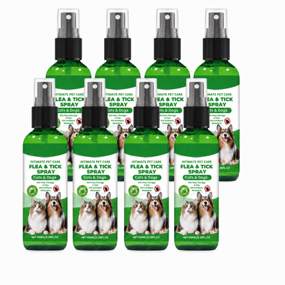 🍃Natural Flea & Tick Spray for Dogs & Cats–Helps Kill & Repel Fleas & Ticks