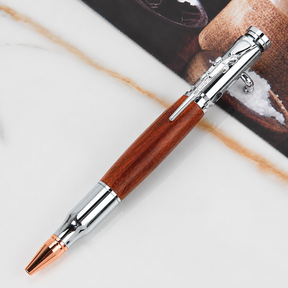 🔥 BUY 1 GET 1 FREE | Handcrafted Wooden Bullet Pen - The Perfect Gift 🎁