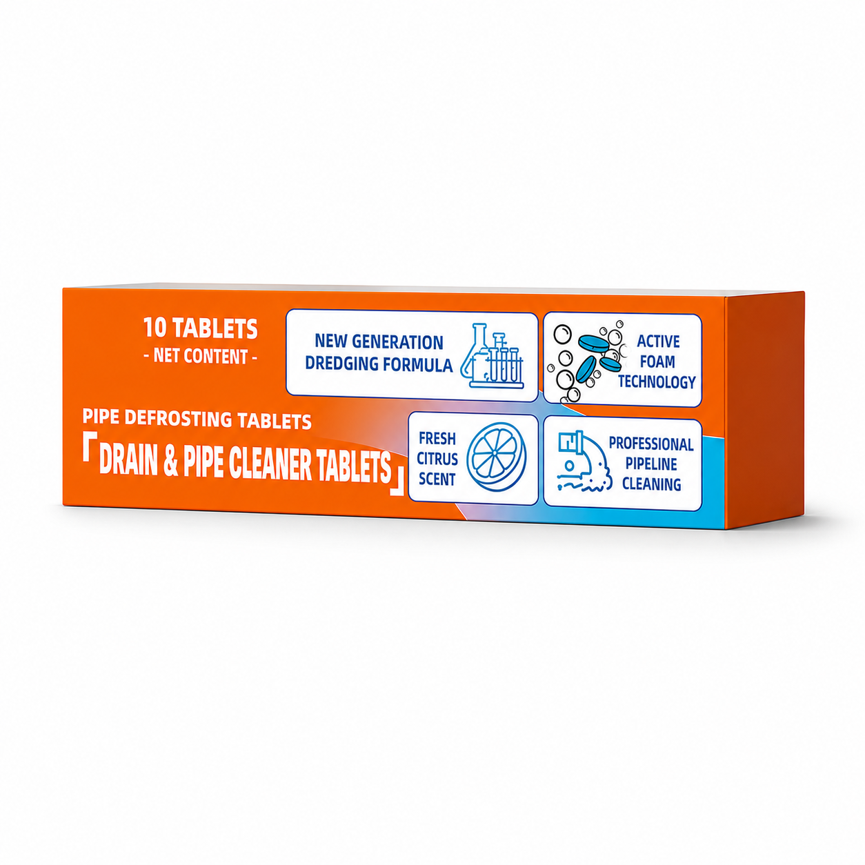 💥4-in-1 Active Foam Drain & Pipe Cleaner Tablets