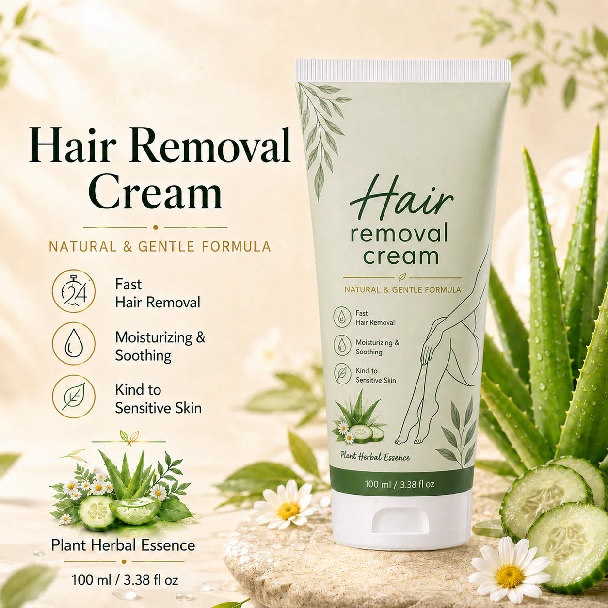 Painless Hair Removal Cream