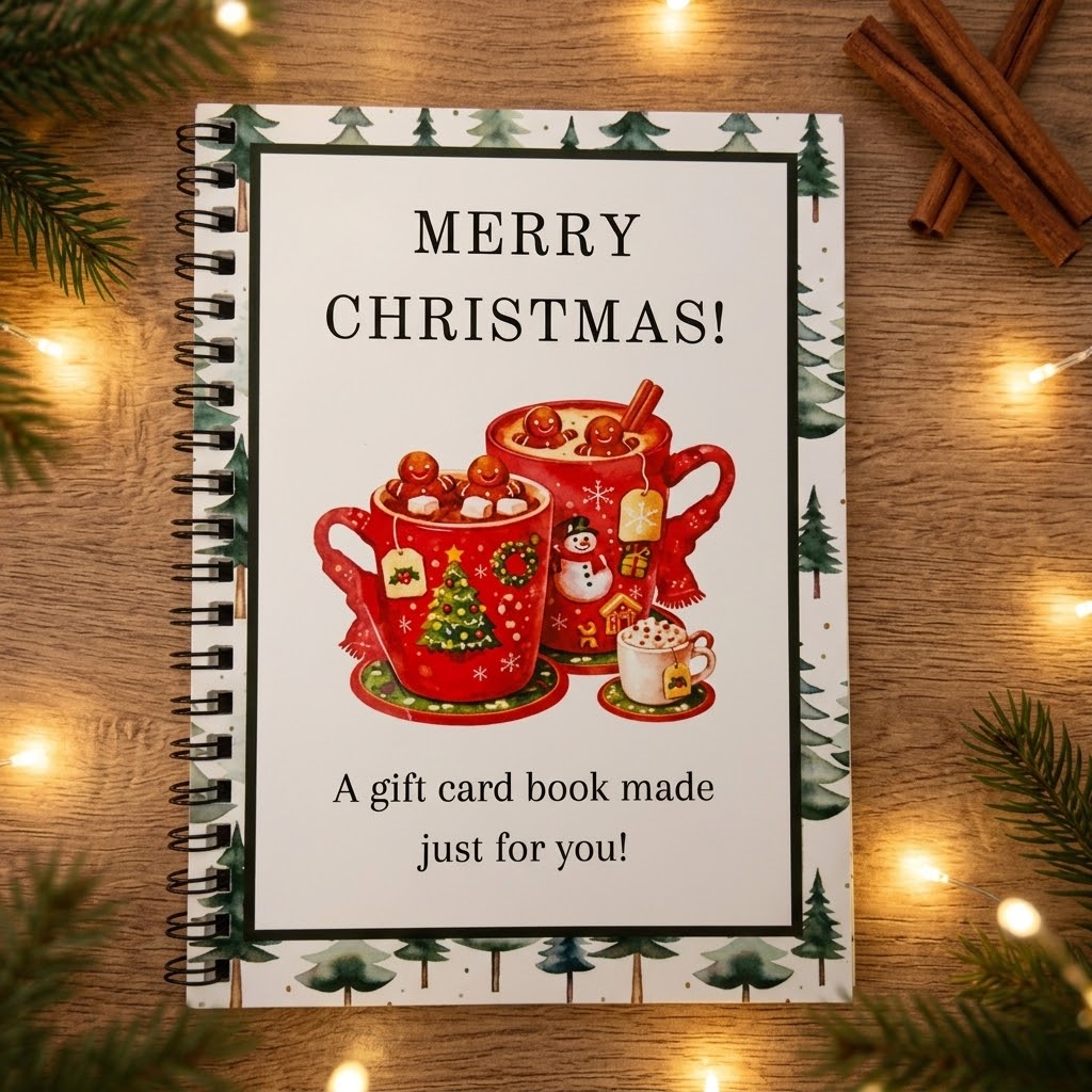 LIMITED-TIME 50% OFF — Christmas Gift Card Book
