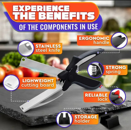 ✂️ 2-in-1 Kitchen Scissors 2.0
