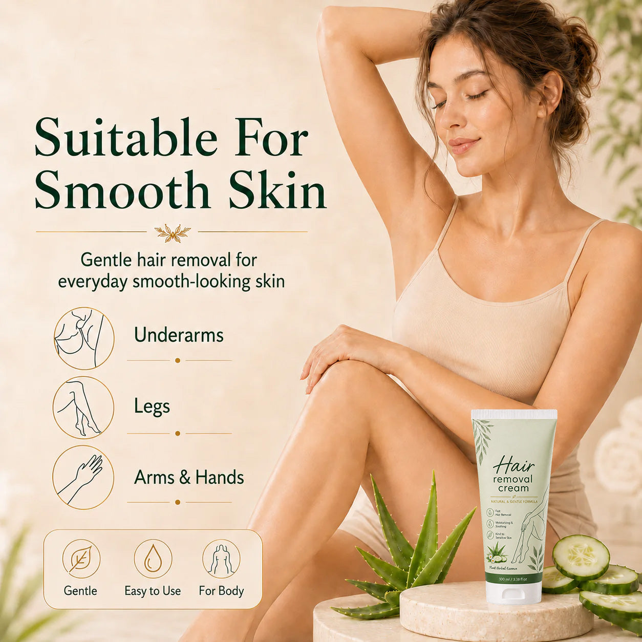 Painless Hair Removal Cream
