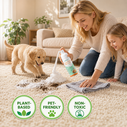 ✨ Instant Waterless Foam Stain Remover for Carpet & Fabric 🧼