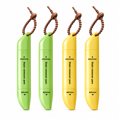 🧼 2-in-1 Portable Stain Remover Pen ✨ Instant No-Rinse Spot Cleaner