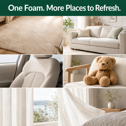 ✨ Instant Waterless Foam Stain Remover for Carpet & Fabric 🧼
