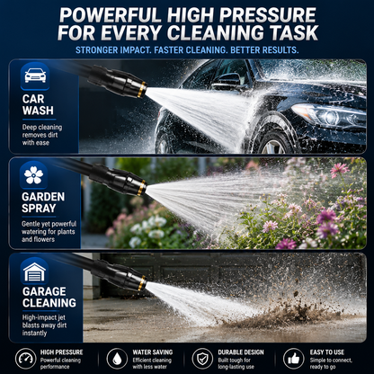 💦✨ Powerful Spray Nozzle For Deep Cleaning