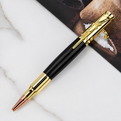 🔥 BUY 1 GET 1 FREE | Handcrafted Wooden Bullet Pen - The Perfect Gift 🎁
