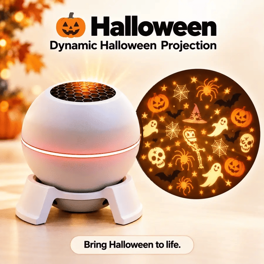 Limited-Time Offer: 50% OFF✨ Moving Holiday Pattern Projector – 8-Theme & Music Options