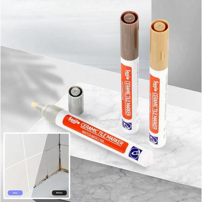 Last day!Buy 1 Get 1 Free Anti-Mould & Waterproof Joint Pen for Ceramic Tiles