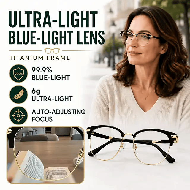 👓Ultra Light Anti Blue Presbyopic Glasses