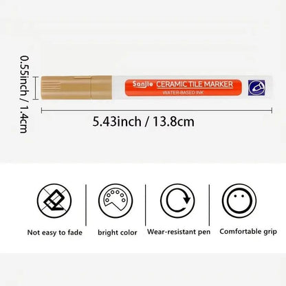 Last day!Buy 1 Get 1 Free Anti-Mould & Waterproof Joint Pen for Ceramic Tiles