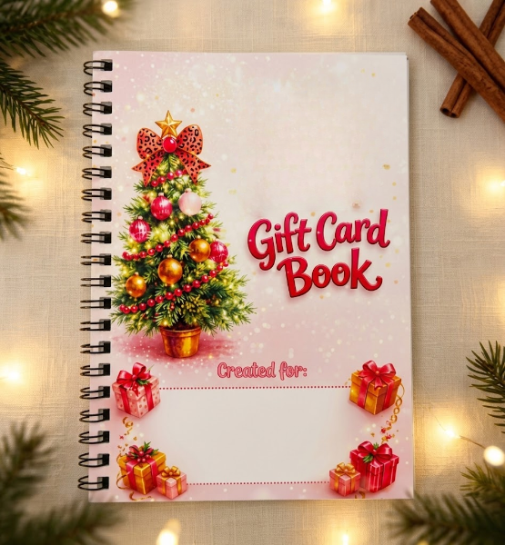 LIMITED-TIME 50% OFF — Christmas Gift Card Book