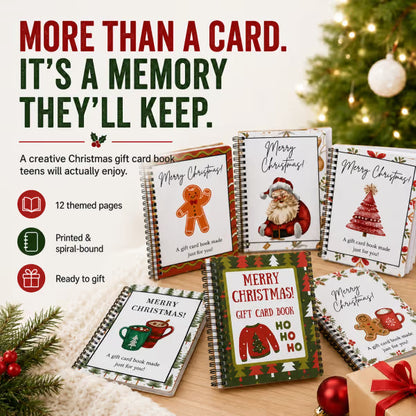 LIMITED-TIME 50% OFF — Christmas Gift Card Book