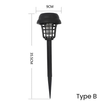 ☀️Solar Mosquito Zapper Light ✨– Outdoor Garden Stake Lamp, UV Insect Killer & Solar Pathway Light🦟🚫