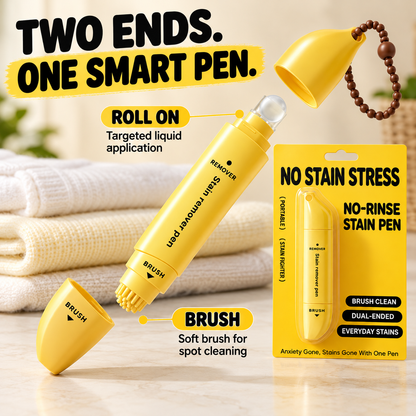 🏆Portable Dual-Head Stain Remover Pen