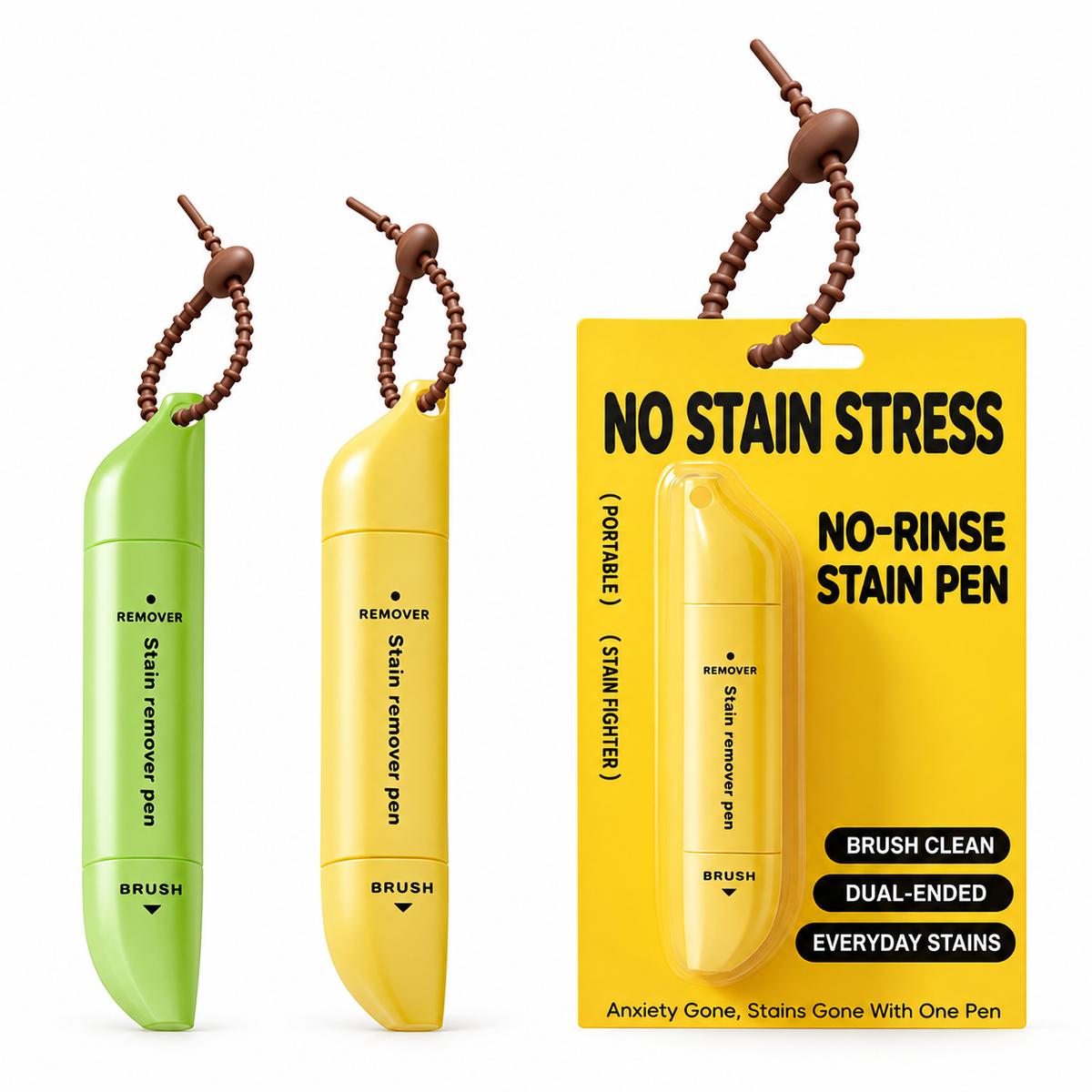 🏆Portable Dual-Head Stain Remover Pen