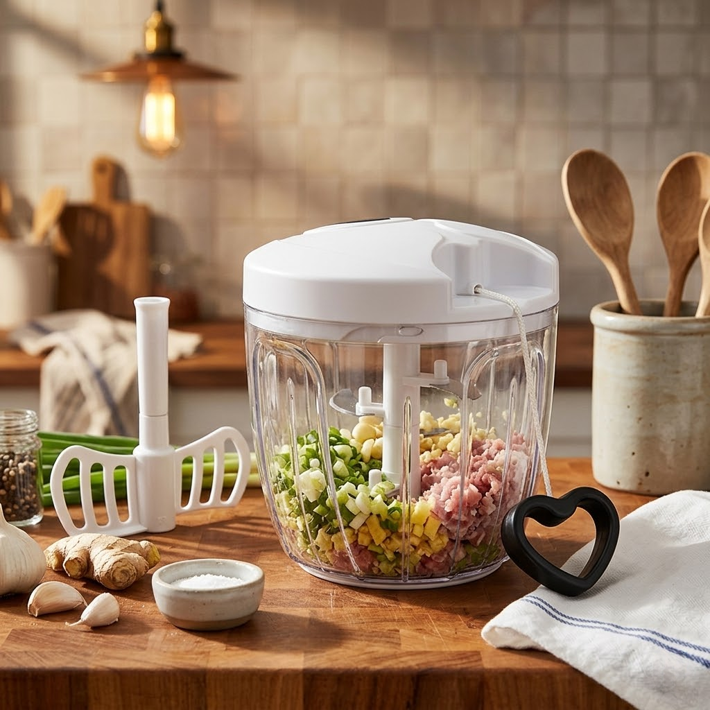 Multifunctional Press-Type Vegetable Chopper